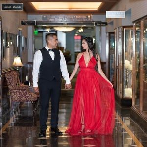 Bella and Bloom red formal dress